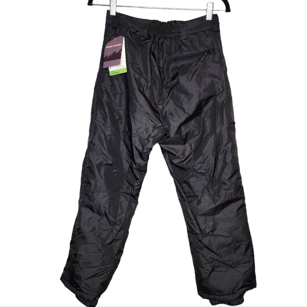 NWT SUISSE black snow pants